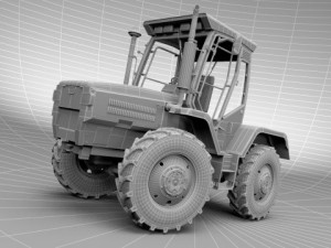 tractor 3D Model