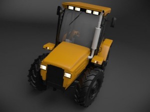 tractor 3D Model