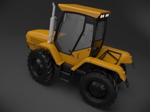 tractor 3D Model