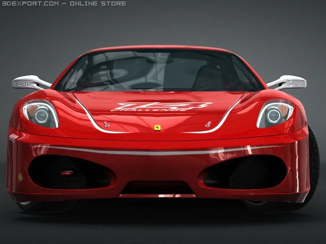 ferrari f 430 challenge 3D Model .c4d .max .obj .3ds .fbx .stl .blend 