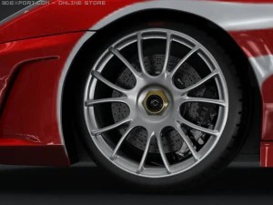 ferrari f 430 challenge 3D Model
