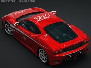 ferrari f 430 challenge 3D Model
