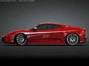 ferrari f 430 challenge 3D Model