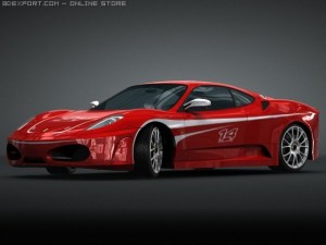ferrari f 430 challenge 3D Model