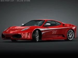 ferrari f 430 challenge 3D Model