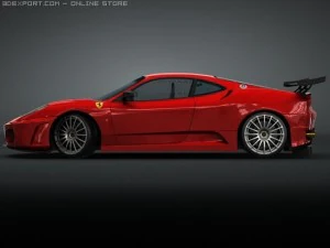 ferrari f 430 gt 3D Model
