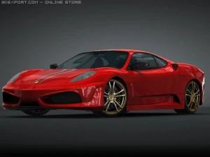 Феррари Ф 430 Скудерия 3D Модель