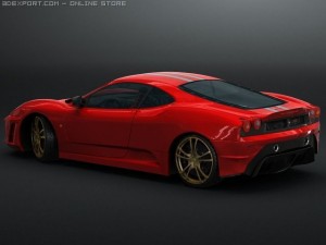 ferrari f 430 scuderia 3D मॉडल