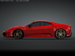 ferrari f 430 scuderia 3D मॉडल
