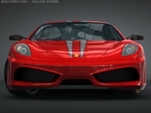 ferrari f 430 scuderia 3D मॉडल