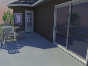 home with walkout basement 3D-Modell