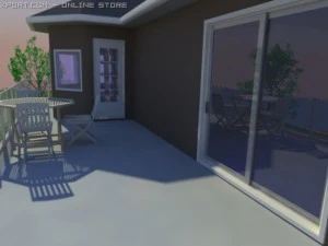 home with walkout basement 3D Model