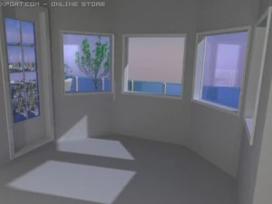 home with walkout basement 3D Model