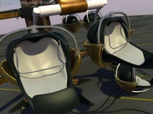 amusement ride  spider 3D Model