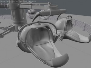 amusement ride  spider 3Dモデル