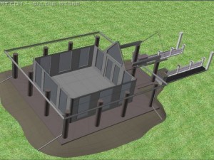 small wedding chapel Modelo 3D