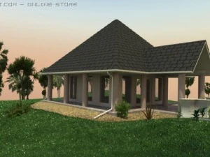 small wedding chapel 3D Model