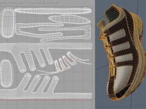 running shoe 3D Model