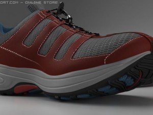 running shoe 3D 模型