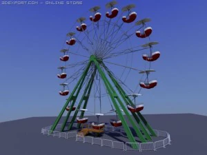 d&ouml;nme dolap 3D Model