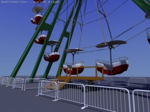 ferris wheel 3D-Modell