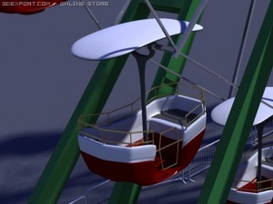 ferris wheel 3D-Modell