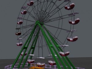 ferris wheel 3D-Modell