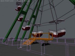 ferris wheel 3D-Modell