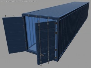 shipping container 3Dモデル