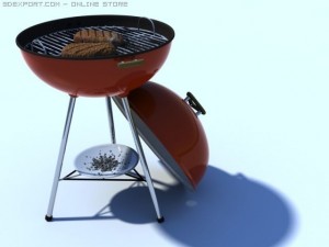 classic barbeque 3Dモデル