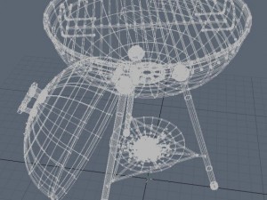 classic barbeque 3Dモデル