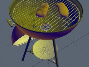 classic barbeque 3Dモデル