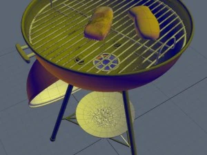 classic barbeque 3D Model