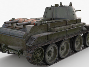 tank bt 7 soviet vray 3Dモデル