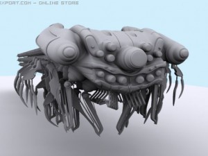 sentinel 3D Model