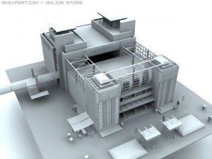 mall Modello 3D