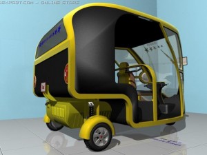 threewheeler 3D 모델