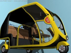 threewheeler 3D Model