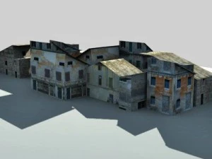 ローポリの家 3Dモデル