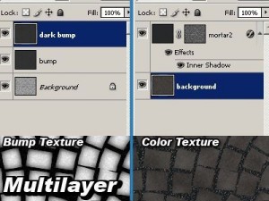 cobblestone complex texture CG Dokuları