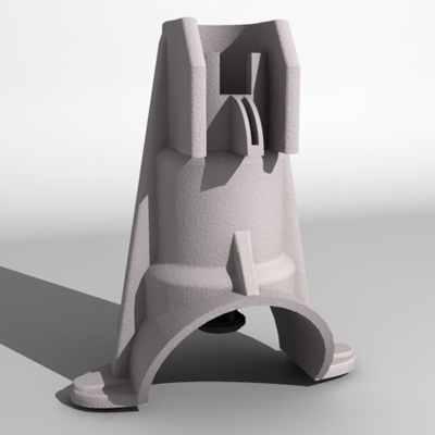 valve element 3D Model .c4d .max .obj .3ds .fbx .stl .blend 