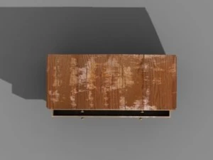 old chest of drawers 3D Model