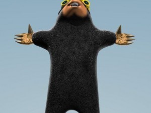 3 cartoon characters bundle Modelo 3D