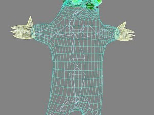 3 cartoon characters bundle Modelo 3D