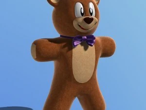 3 cartoon characters bundle 3D Model