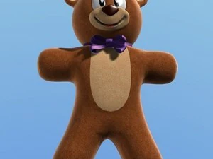 3 cartoon characters bundle 3D Model