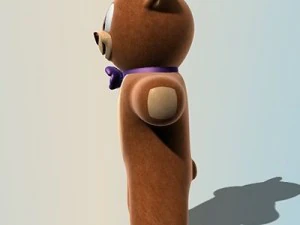 3 cartoon characters bundle 3D Model