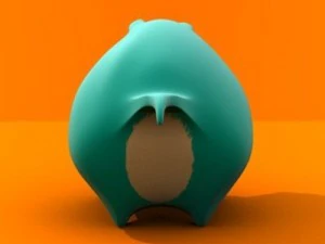 3 cartoon characters bundle 3D Model