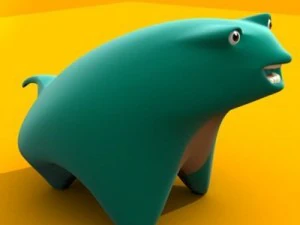 3 cartoon characters bundle 3D Model