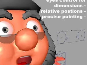 cartoon dwarf leprechaun rig 3D Model